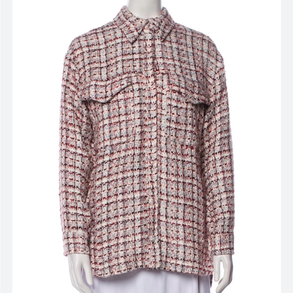 Apparis Bart plaid shirt jacket NWT L